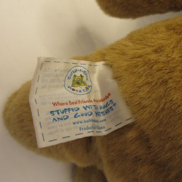 Build A Bear Plush BAB 16" Teddy Bear Light Brown Tan "I Love You" sounds - Picture 7 of 9